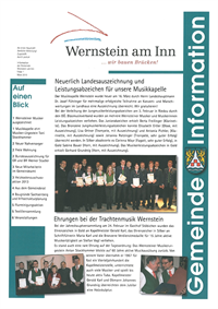 Vorschaubild - Gemeindeinformationsblatt 1/2013